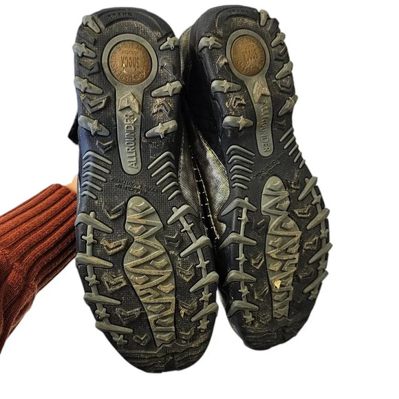 Mephisto Womens Allrounder Niro Graphite Metallic Size 10.5 Comfort Shock Absorb - Picture 9 of 11